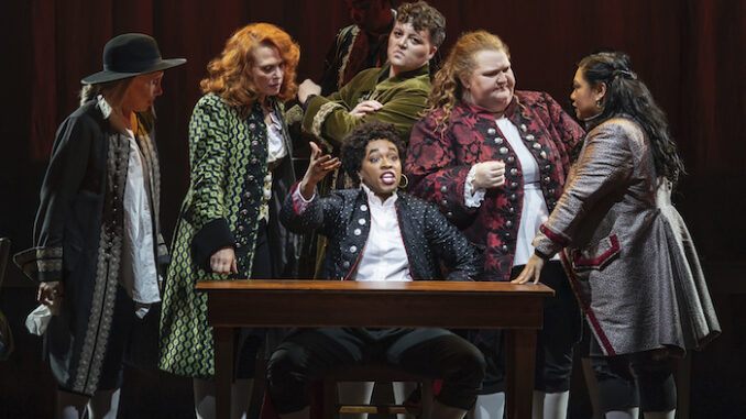 The company of Roundabout Theatre Company's 1776. Photo by Joan Marcus