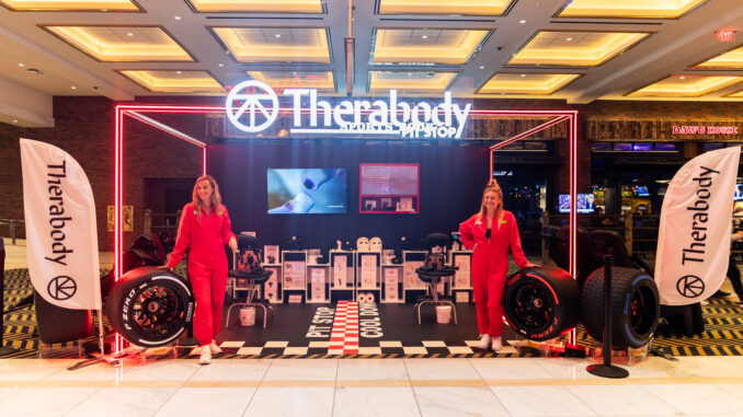 Therabody Pit Stop Activation