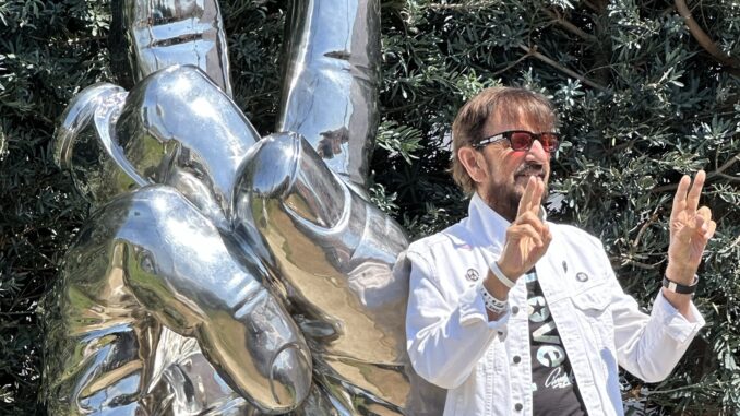 Ringo Starr at Ringo Starr's Peace and Love Birthday Celebration (Photo Credit: Sarah Meyer)